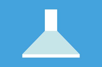 Kitchen extraction hood icon